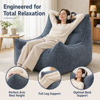Wide Pillow Bean Bag Chair product details